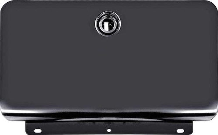 15012 1969 Firebird, Glove Box Door, Stamped Steel, EDP Coated