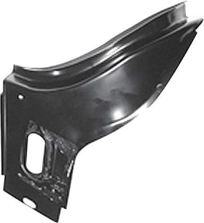 15107 1968-69 Chevy II, Nova, Trunk Gutter Side Brace, RH Passenger Side