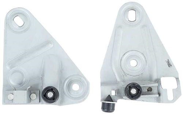 152748 1968-69 Camaro, Firebird, Door Window Plate & Roller Set, LH Drivers Side