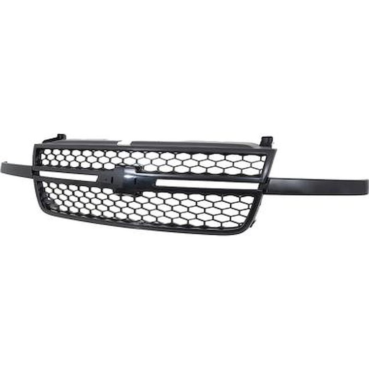 15276048 Front Grille Assembly for 2006-2007 Chevy Silverado 1500 Trucks