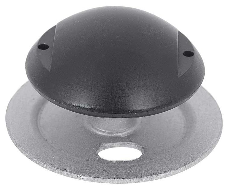 152811 Rear Door Glass Stop Mount and Nut 1968-69 Camaro, Firebird; Each