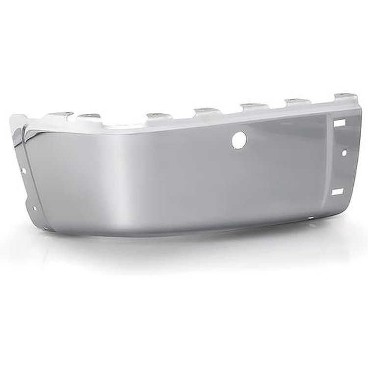 15284305 Bumper End Cap; 2007-14 Silverado, Sierra; With Park Assist; Chrome; LH