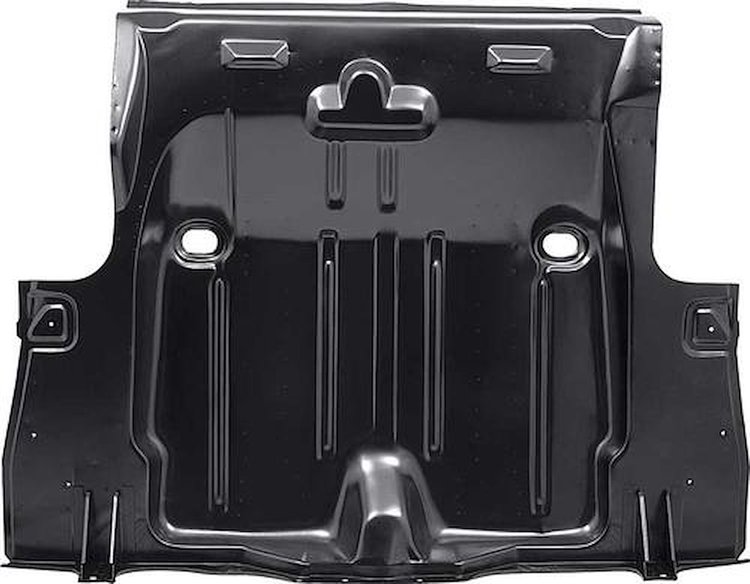152850A 1969 Camaro, Firebird; Complete Trunk Floor; for Deep Tubs; EDP Coated