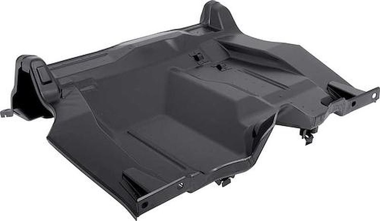 152887 1974-81 Camaro, Firebird, Complete Trunk Floor Pan, w/ Rear Seat Transition Panel