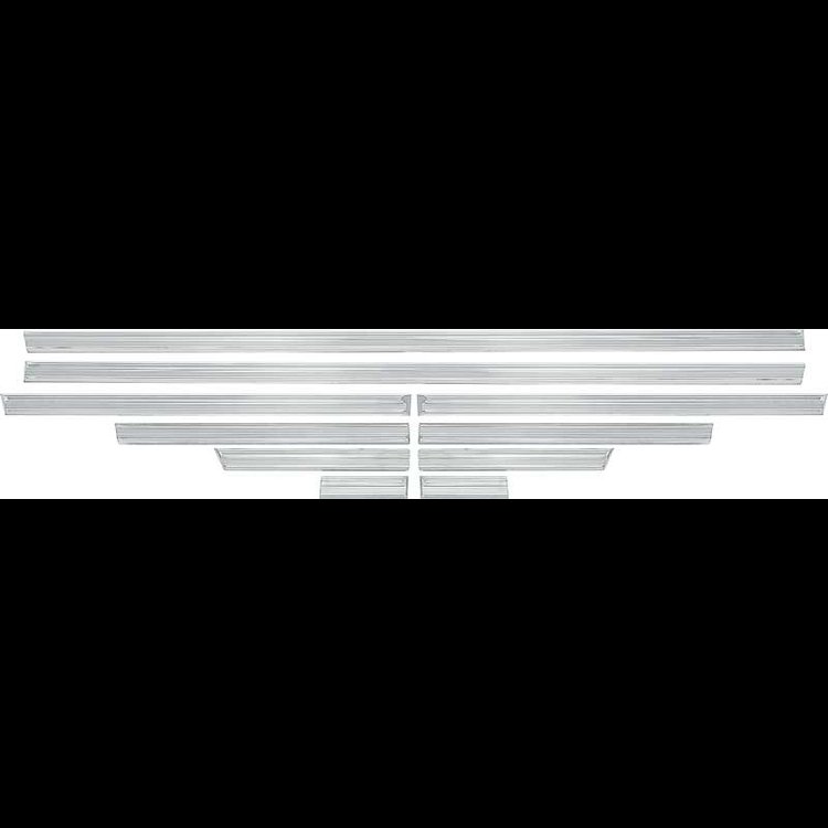 153045 Lower Body Side Molding Set for 1967 Chevy Nova SS
