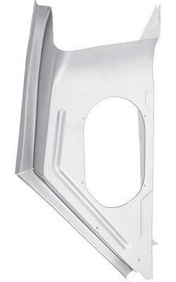 153049 1966-67 Chevy II Nova, Cowl Shoulder Panel, RH Passenger Side, Silver Weld Thru Coated