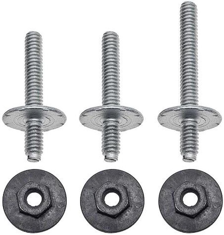 153091 1967-69 Camaro, Firebird, Quarter Window Track Studs & Nuts