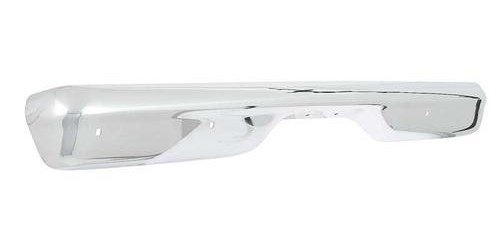 153182A Rear Bumper 1960-62 Chevrolet, GMC Fleetside; Chrome; w/o License Bracket Holes
