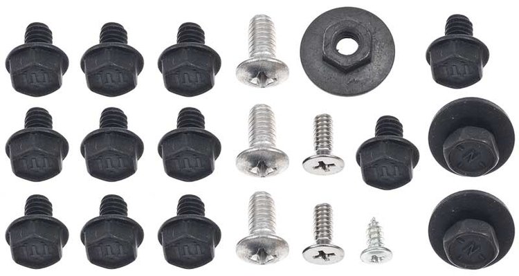 153212 Inner Door Hardware Mounting Set for 1967 Chevy Camaro, Pontiac Firebird
