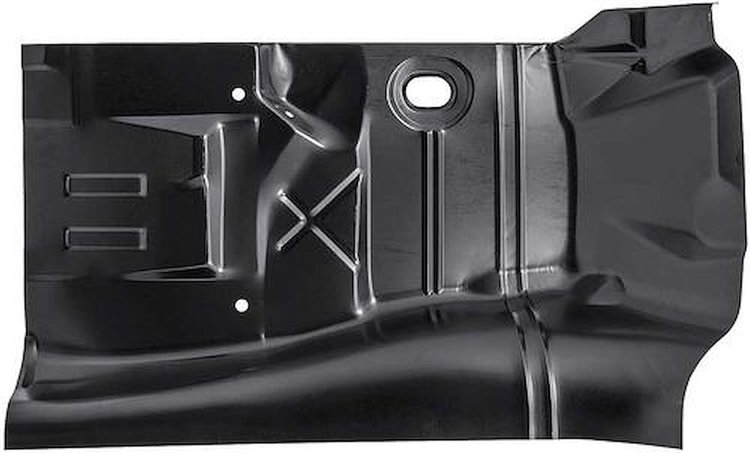 153238 Front Floor Pan with Toe Board for 1970-74 Camaro, Firebird [Left/Driver Side]