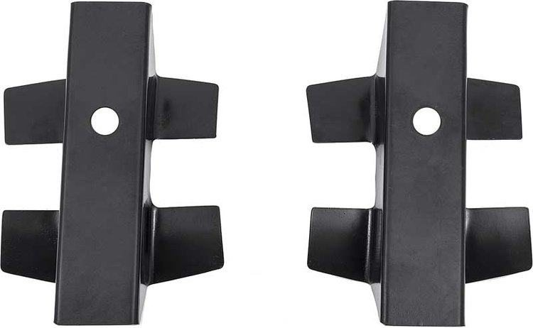 153258 Console Mounting Bracket Set for 1970-1981 Chevy Camaro, Pontiac Firebird, Trans Am [Pair]