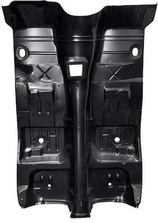 153298 1970-74 Camaro, Firebird, Complete Floor Pan Assembly, w/ Toe Board & Bracing, Manual Trans