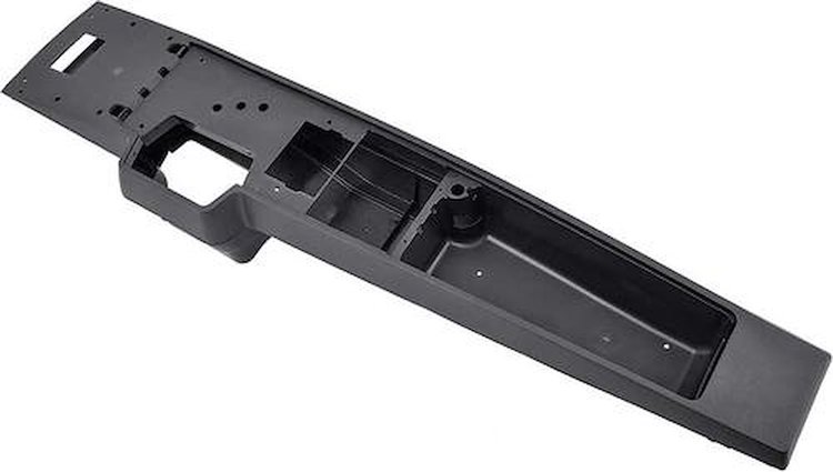 153324 1966-67 Impala, Bel Air, Caprice, 4-Speed Console Shell, 2 Piece, Black