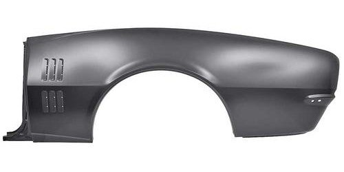 153371 1967 Firebird, Quarter Panel Outer Skin, w/ Door Jamb Section, Drivers Side, EDP Coated