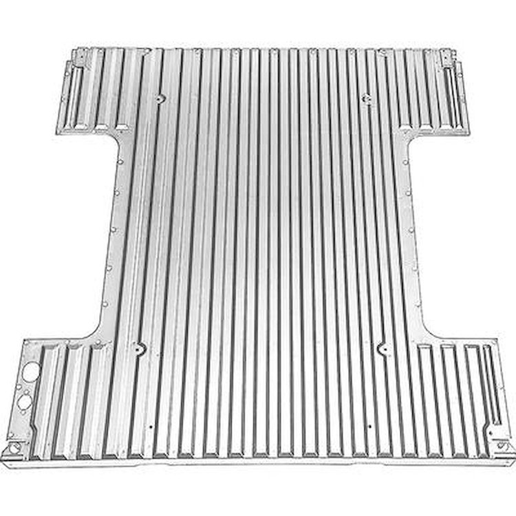 153448 1969-72 Blazer/Jimmy, Full Bed Floor Panel, w/ Bracing, Silver Primer