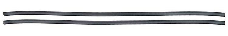 153707 Inner Side Headliner Molding-1968-72 Chevy II, Nova, Ventura; 2 Door Coupe; Pair