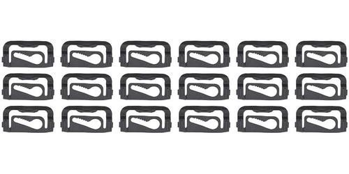 153734 1973-75 GM, Nova, X-Body, Rear Window Glass Molding Clip Set, 18 Piece Set