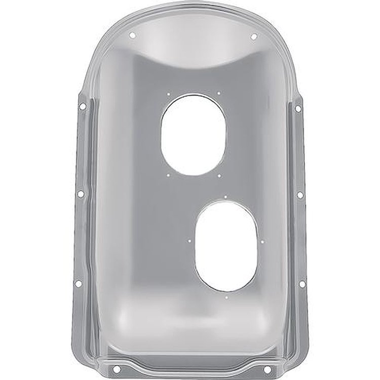 153761FWD 1967-72 Chevrolet, GMC C/K Truck; High Hump Transmission Cover; With Manual Transmission Hole, With 4x4 Selector Hole