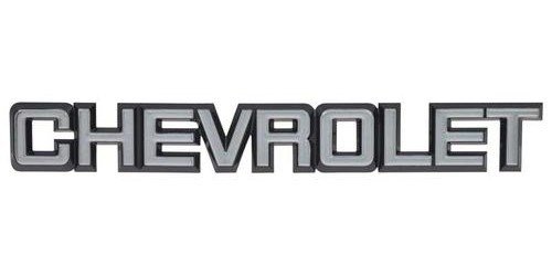 153780 Chevrolet Tailgate Emblem; 1981-91 Chevrolet Pickup, Blazer