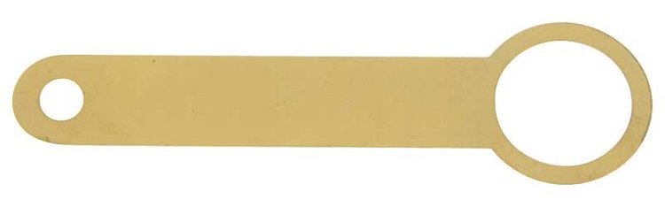 153796 1970-81 Camaro, Windshield Wiper Motor Ground Strap, w/ Recessed Wipers