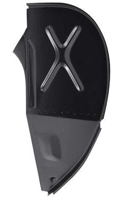 153839 Inner Cowl Side Panel 1967-72 Camaro, Firebird, Nova; LH; Drivers Side; EDP Coated