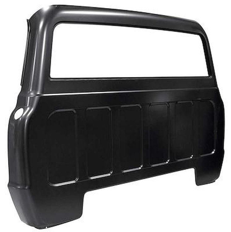 153933 1967-72 Chevrolet, GMC Pickup, Cab Back Panel, For Large Window, w/out Cargo Lamp Hole, EDP Coated