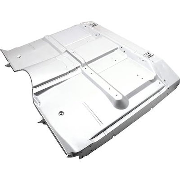 153949 1967-72 Chevrolet,GMC Pickup, Full Cab Floor Pan, w/ Braces, w/Bucket Seats, Low Hump, Weld-Thru