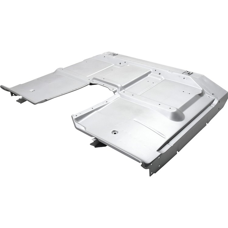153952 1967-72 Chevrolet, GMC Pickup, Full Cab Floor Pan, w/ Braces, Bucket Seats, High Hump, Weld-Thru