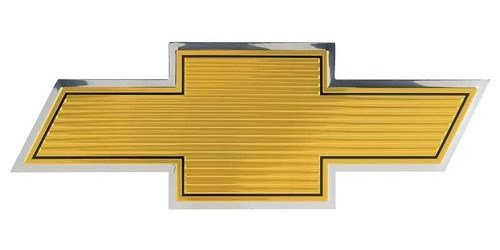 153956 1980 Chevrolet Truck/1980-82 Chevrolet Van, Foil Insert, For Bow Tie Grill Emblem Insert