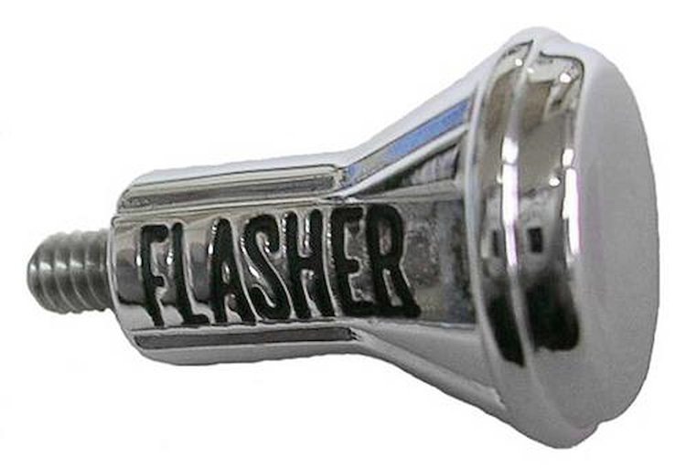 154672 1967-77 Oldsmobile Hazard Switch Knob, 2nd Type, Long Style