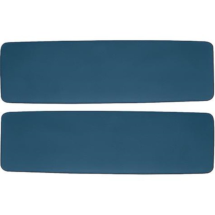 15471908 Door Panel Inserts; 1964-66 Chevy, GMC Pickup; Padded Vinyl, Blue