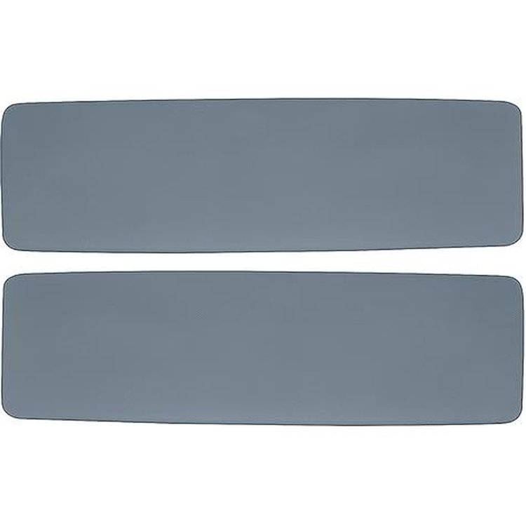 15471925 Door Panel Inserts; 1964-66 Chevy, GMC Pickup; Padded Vinyl, Gray
