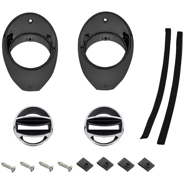 154830 Air Vent Ball and Bezel Set 1966-67 Chevy Chevelle, Malibu, El Camino