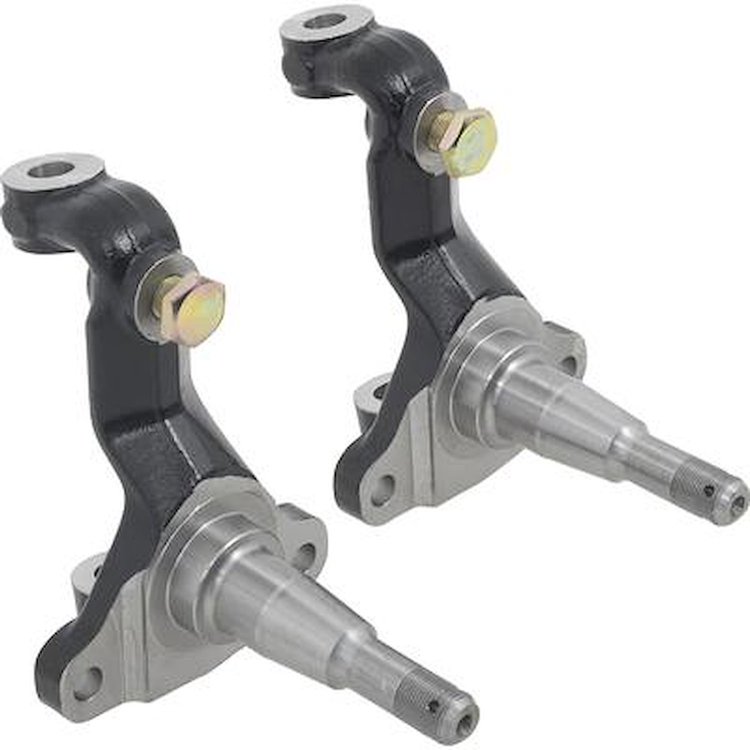 154893 1967-69 GM F-Body, 1968-74 Nova, X-Body, 1964-72 Chevelle, A-Body, Disc Brake Spindle Set, Stock Height, LH & RH, Pair