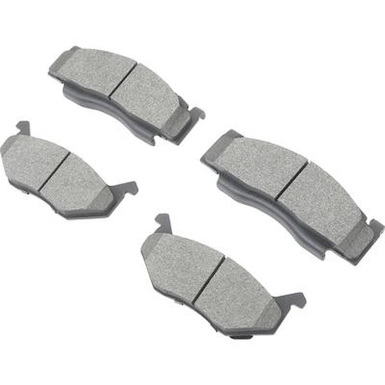 154905 1973-89 Dodge, Plymouth A-Body, Brake Pad Set, Front, LH & RH, For Single Piston Caliper