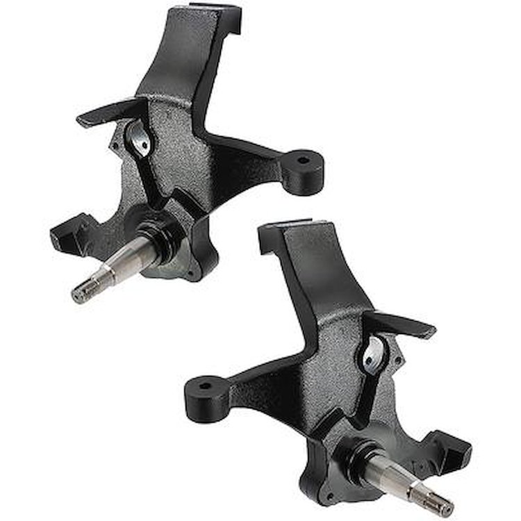 154934 1988-98 GM C1500, C2500, Silverado, Cheyenne, Scottsdale, Sierra Ext Cab Pickup, Spindle Set, 4 Inch Lift; for 2WD