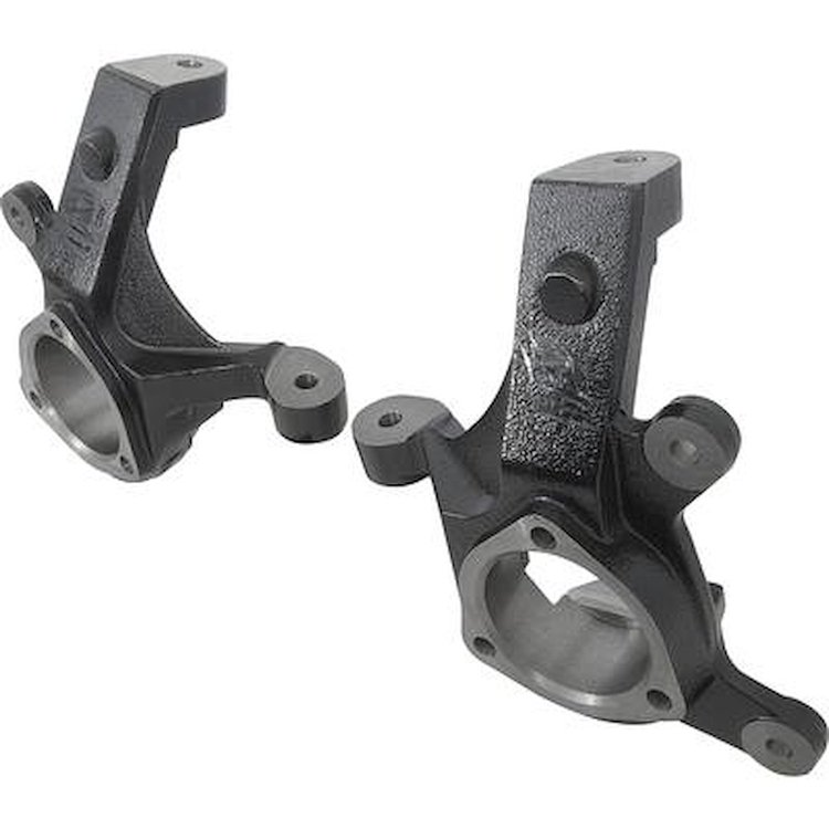 154937 1999-06 GM C1500 Silverado, Sierra, 2002-06 Escalade, Tahoe, Yukon, Steering Knuckle Set, 3" Lift, Bare, For 2WD