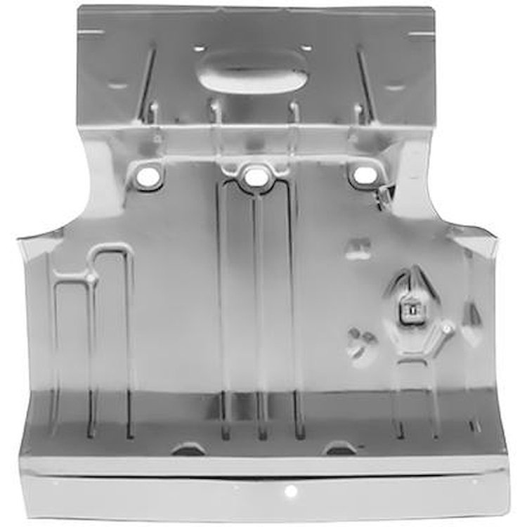154970 Full Trunk Floor Panel; 1964-67 Tempest, Lemans, GTO; With Bracing