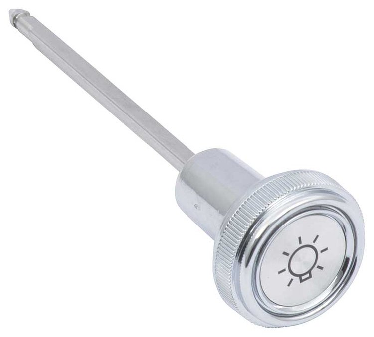 15608685 Headlamp Switch Knob and Shaft 1985-91 Chevy/GMC Trucks, Blazer, Jimmy, Suburban