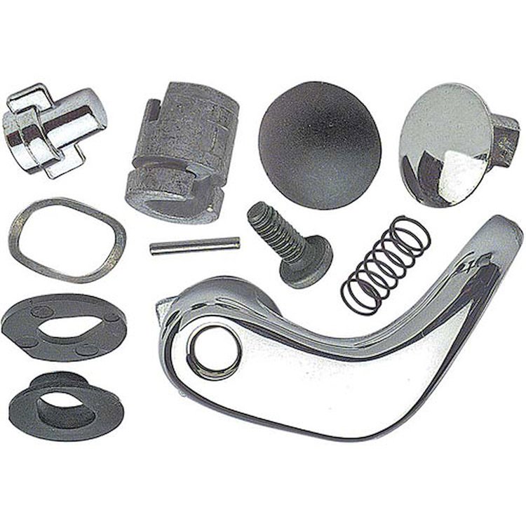 Locking Vent Window Handle 1980-1991 Chevy/GMC Truck Chrome - Left