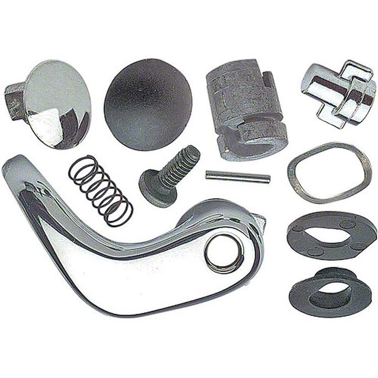 Locking Vent Window Handle 1980-1991 Chevy/GMC Truck Chrome - Right