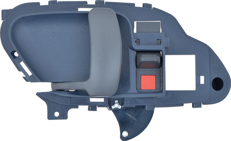 1995-02 GM C/K Pickup Truck / Sport Utility Inner Door Handle - Black Lever with Blue Housing; LH
