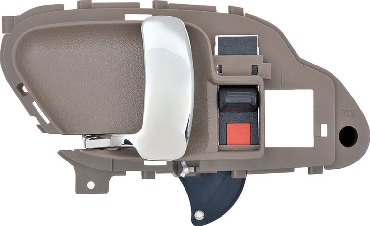 1995-02 GM C/K Pickup Truck / Sport Utility Inner Door Handle - LH Chrome Lever With Beige Housing