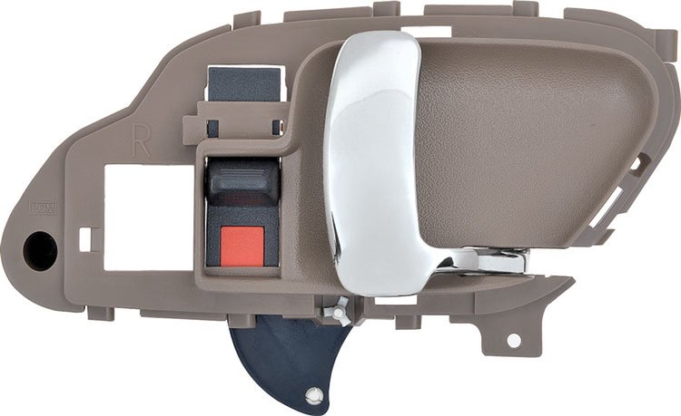 1995-02 GM C/K Pickup Truck / Sport Utility Inner Door Handle - RH Chrome Lever With Beige Housing
