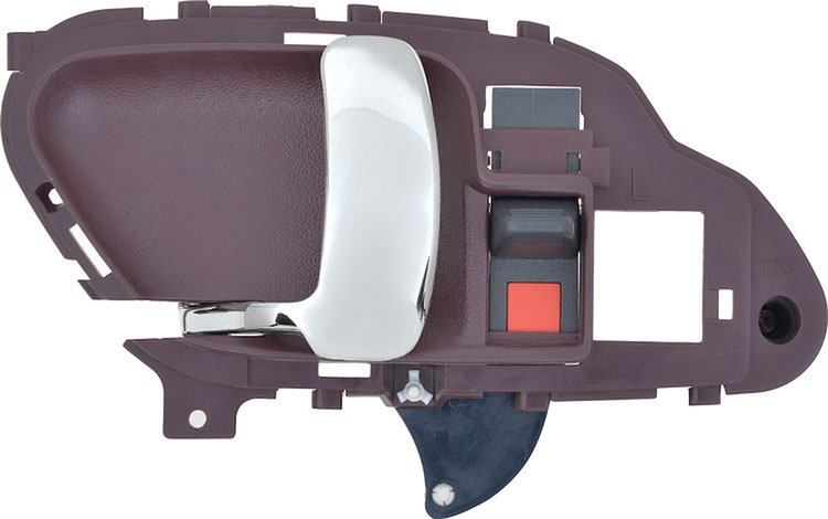 1995-02 GM C/K Pickup Truck / Sport Utility Inner Door Handle - LH Chrome Lever With Red Housing