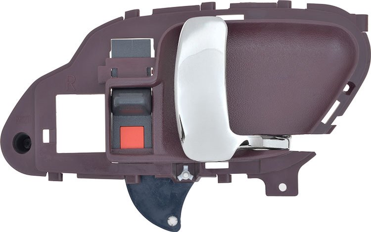 1995-02 GM C/K Pickup Truck / Sport Utility Inner Door Handle - RH Chrome Lever With Red Housing
