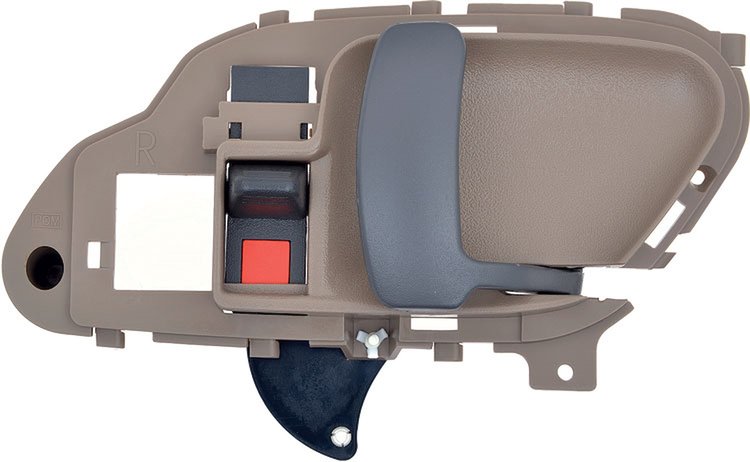 1995-02 GM C/K Pickup Truck / Sport Utility Inner Door Handle - Black Lever with Brown Housing; RH