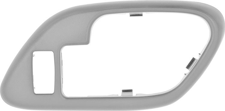 1995-02 Chevrolet / GMC Truck  with Power Lock Hole Inner Door Handle Bezel - Grey; RH