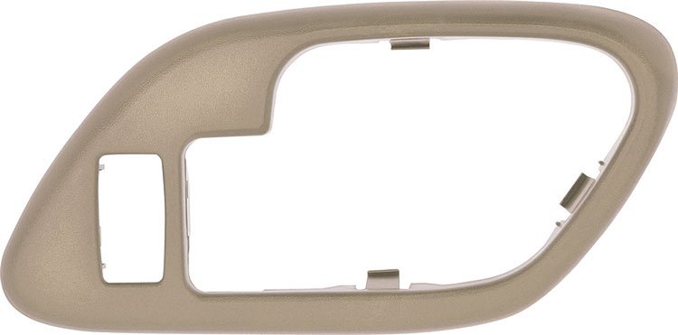 1995-02 Chevrolet / GMC Truck  with Power Lock Hole Inner Door Handle Bezel - Beige; RH