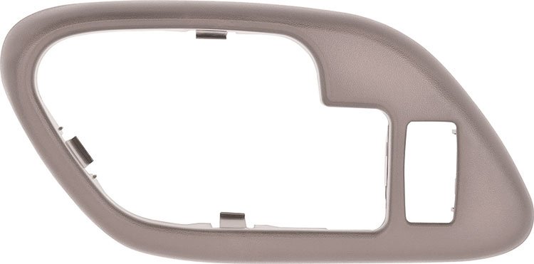1995-02 Chevrolet / GMC Truck  with Power Lock Hole Inner Door Handle Bezel - Brown; LH